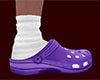 Purple Clogs (M)