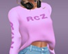 RCZ pink sweater