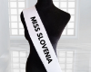 Miss Slovenia Sash