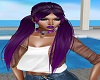 Pigtails purple