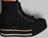 E* Black Sneakers