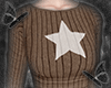 star knit brown