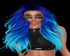 Neon Blue Hair Diva