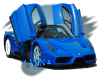 Ferrari blue