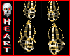Ornate Earrings Gold