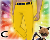 (C) Yellow Salsa L Pants