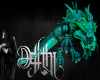 teal dragon dj light