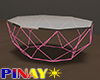 Pink Center Table
