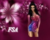 FSA ROSE DESIGN  DRESS
