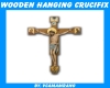 Wooden Hanging Crucifix
