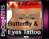 [BD]Butterfly&eyesTattoo