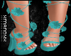 Fany Teal Heels