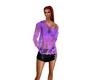 lacer top violet