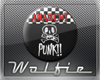 Punk pin badge