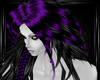b purple rock hairs