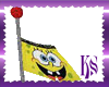*KS*SpongeBob Boxer Flag