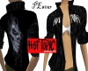 hot topic f skull shirt