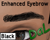 Enhanced Eyebrow Blck