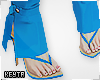 Blue Cute Heels