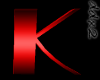 Letter K (red)