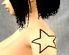 shoulder star tattoo ⭑