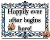 Happy Ever After Sign