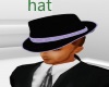 lavendar cass hat