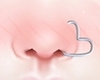 T! Nose Ring - Silver