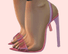E* Pink Transparent Heel