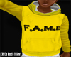 S| FAME x Hoodie Yellow