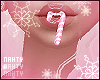 Mouth Pink Candy Cane