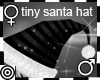 * Tiny Emo Santa Hat M/F