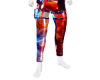 galaxy hologram pants