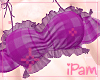 p. cute purple plaid