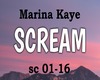Marina Kaye Scream