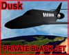 Dusk Private Black Jet