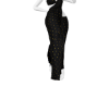Black /Gold Stars Saree