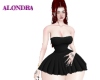 PleatedDress Black A