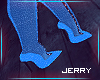 ! Neon Boots Blue