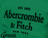 Green Abercrombie Shirt