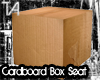 Cardboard Box Seat
