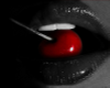 Cherry Lips in Black