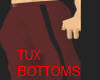  Tux Pants w belt Red
