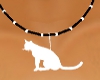 [C] Sitting Cat Necklace