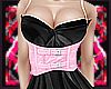 Soft Pink Belted Corset