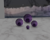 Purple Art Deco Balls