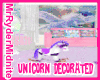 Scaled Unicorn Room Deco