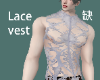 缺 white lace vest