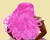 Pink Long Curly Hair