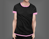 Black and Pink Tee